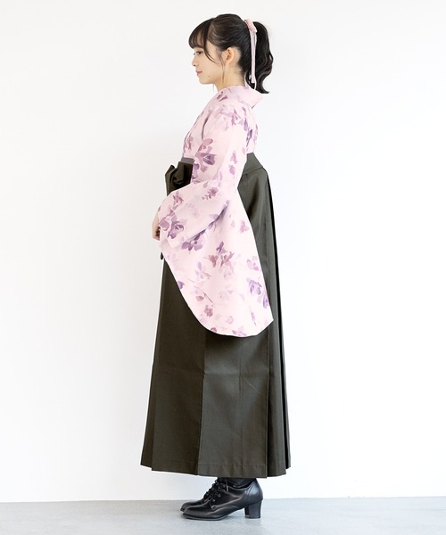 【セール】floroレディース袴4点セット （着物・襦袢・下帯・袴）（着物）｜SOUBIEN（ソウビエン）