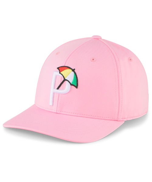 PUMA（プーマ）の「PUMA プーマ メンズ ゴルフ PUMA × ARNOLD PALMER P キャップ（キャップ・メンズ・ピンク/ホワイト/ライトブルー/アッシュ/ネイビー・フリー）」の5枚目の写真