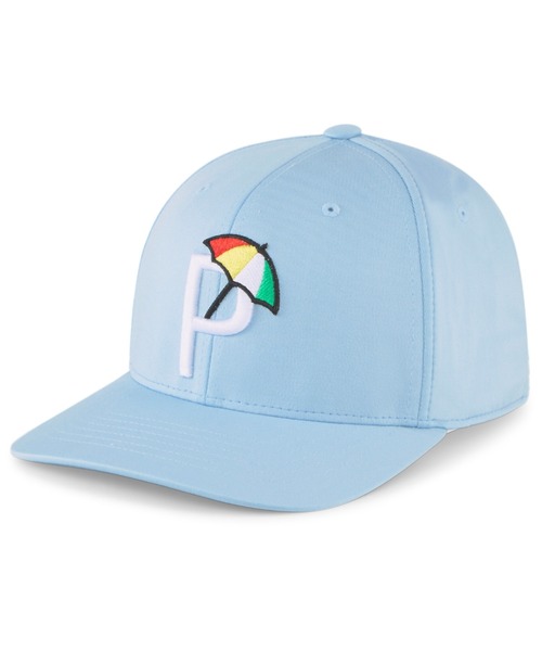 PUMA（プーマ）の「PUMA プーマ メンズ ゴルフ PUMA × ARNOLD PALMER P キャップ（キャップ・メンズ・ピンク/ホワイト/ライトブルー/アッシュ/ネイビー・フリー）」の3枚目の写真