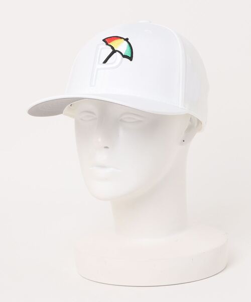 PUMA（プーマ）の「PUMA プーマ メンズ ゴルフ PUMA × ARNOLD PALMER P キャップ（キャップ・メンズ・ピンク/ホワイト/ライトブルー/アッシュ/ネイビー・フリー）」の10枚目の写真