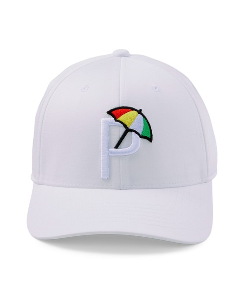 PUMA（プーマ）の「PUMA プーマ メンズ ゴルフ PUMA × ARNOLD PALMER P キャップ（キャップ・メンズ・ピンク/ホワイト/ライトブルー/アッシュ/ネイビー・フリー）」の7枚目の写真