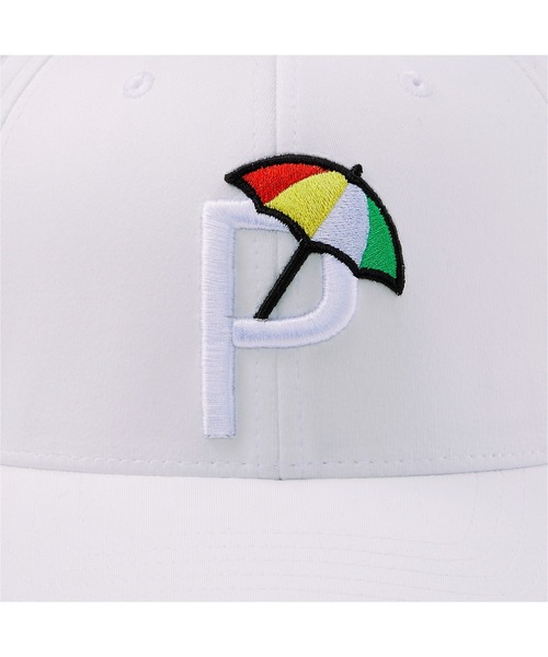 PUMA（プーマ）の「PUMA プーマ メンズ ゴルフ PUMA × ARNOLD PALMER P キャップ（キャップ・メンズ・ピンク/ホワイト/ライトブルー/アッシュ/ネイビー・フリー）」の9枚目の写真
