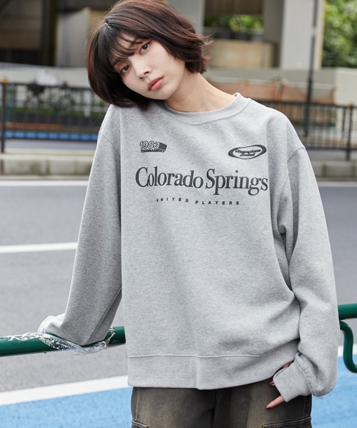 WEGO（ウィゴー）の「WEGO/リラックスフィットゲームロゴプルオーバー（スウェット・メンズ・ホワイト/ブラック/杢グレー・SMALL/MEDIUM/LARGE）」の3枚目の写真