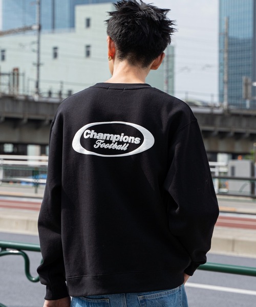 WEGO（ウィゴー）の「WEGO/リラックスフィットゲームロゴプルオーバー（スウェット・メンズ・ホワイト/ブラック/杢グレー・SMALL/MEDIUM/LARGE）」の2枚目の写真