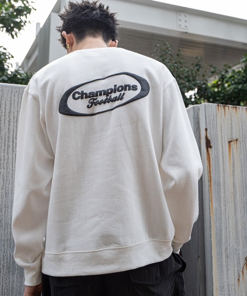 WEGO（ウィゴー）の「WEGO/リラックスフィットゲームロゴプルオーバー（スウェット・メンズ・ホワイト/ブラック/杢グレー・SMALL/MEDIUM/LARGE）」の8枚目の写真