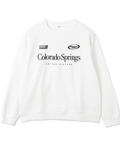 WEGO（ウィゴー）の「WEGO/リラックスフィットゲームロゴプルオーバー（スウェット・メンズ・ホワイト/ブラック/杢グレー・SMALL/MEDIUM/LARGE）」の14枚目の写真