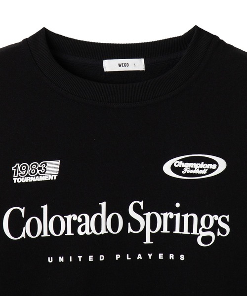 WEGO（ウィゴー）の「WEGO/リラックスフィットゲームロゴプルオーバー（スウェット・メンズ・ホワイト/ブラック/杢グレー・SMALL/MEDIUM/LARGE）」の18枚目の写真