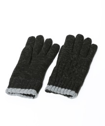 14+（イチヨンプラス）の「ケーブル裏ボア紳士手袋（手袋）」