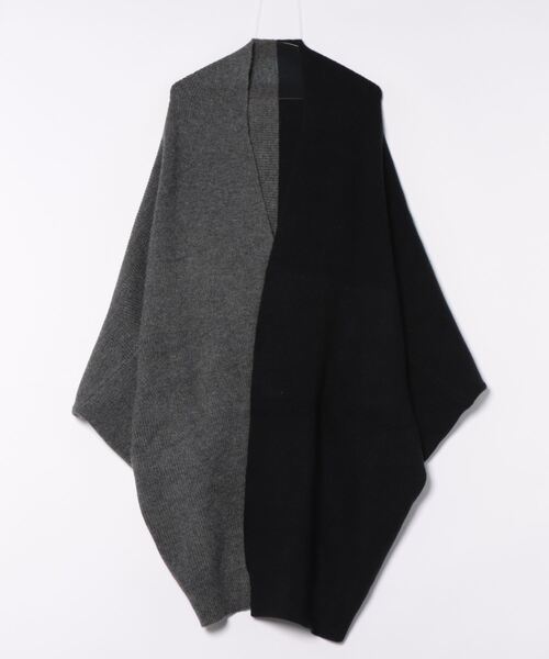 and it_(アンドイット)の「2wayバイカラーニットガウン(その他アウター・レディース・ブラック系1/ブラック系2・FREE)」の21枚目の写真