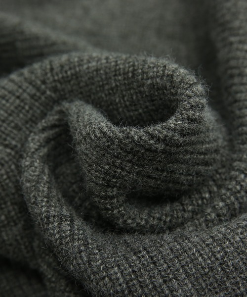 and it_(アンドイット)の「2wayバイカラーニットガウン(その他アウター・レディース・ブラック系1/ブラック系2・FREE)」の13枚目の写真