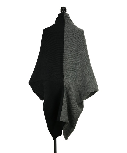 and it_(アンドイット)の「2wayバイカラーニットガウン(その他アウター・レディース・ブラック系1/ブラック系2・FREE)」の19枚目の写真