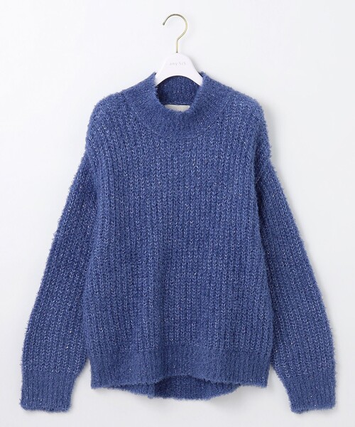 ANY SIS(エニィスィス)の「【洗える】ブークレースパンコール ニット(ニット/セーター・レディース・ライトグレー系/ピンク系/ブルー系/アイボリー系・2)」の16枚目の写真