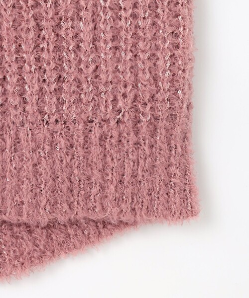 ANY SIS(エニィスィス)の「【洗える】ブークレースパンコール ニット(ニット/セーター・レディース・ライトグレー系/ピンク系/ブルー系/アイボリー系・2)」の21枚目の写真