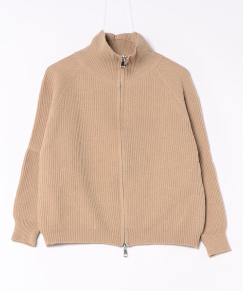 Coo+i(クーイ)の「ダブルジップハイネックニット(ニット/セーター・レディース・アイボリー/ブラック/グレー/モカ・FREE)」の21枚目の写真