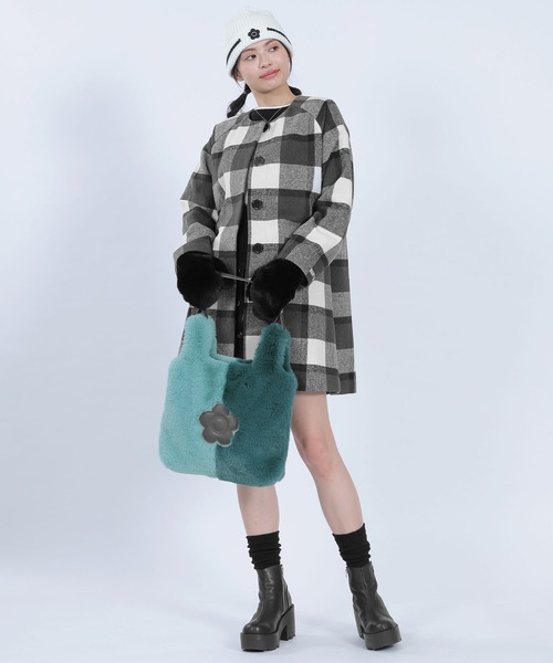 MARY QUANT（マリークワント）の「デイジーパッチスムースファー