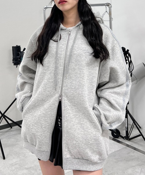 PUTOMAYO　シャツin風　ビッグパーカー　付属なし PUTOMAYO シャツin風 ビッグパーカー 付属なし