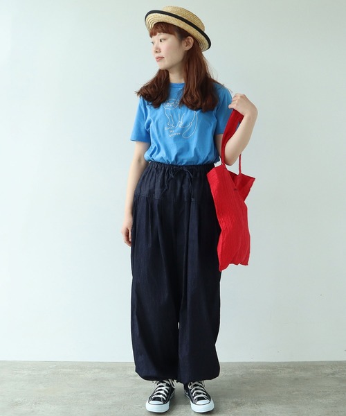セール】5.5oz denim tucktuck パンツ（デニムパンツ）｜bulle