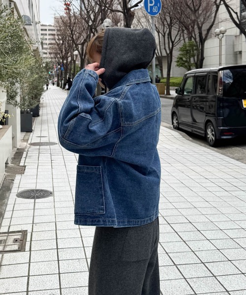 CANAL JEAN（キャナルジーン）の「El mar　パーカーニットセットアップ（セットアップ・レディース・ヘザーグレー/チャコールグレー・ONE SIZE）」の21枚目の写真