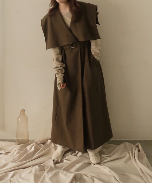 セール】long gilet onepiece / ロングジレワンピース