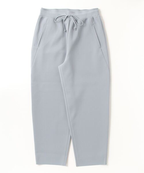 ESTNATION（エストネーション）の「ESTNATION / ECOポリ ミラノリブワイドテーパードパンツ（その他パンツ・メンズ・ブラック/グレイッシュブルー/ホワイト/ライトグレー・MEDIUM/LARGE/X-LARGE/SMALL）」の3枚目の写真