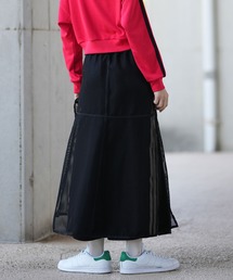 ◆adidas アディダス◆メッシュ レイヤード ロング スカート adidas アディダス ロングスカート レディース メッシュ LUX CA