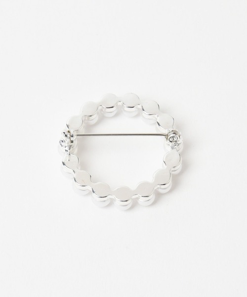 Elura（エルーラ）の「＜2025ceremony＞サークルパールブローチ/252369（ブローチ/コサージュ・レディース・ゴールド/シルバー・ONE SIZE）」の8枚目の写真