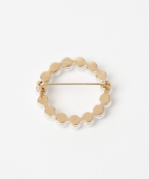 Elura（エルーラ）の「＜2025ceremony＞サークルパールブローチ/252369（ブローチ/コサージュ・レディース・ゴールド/シルバー・ONE SIZE）」の9枚目の写真