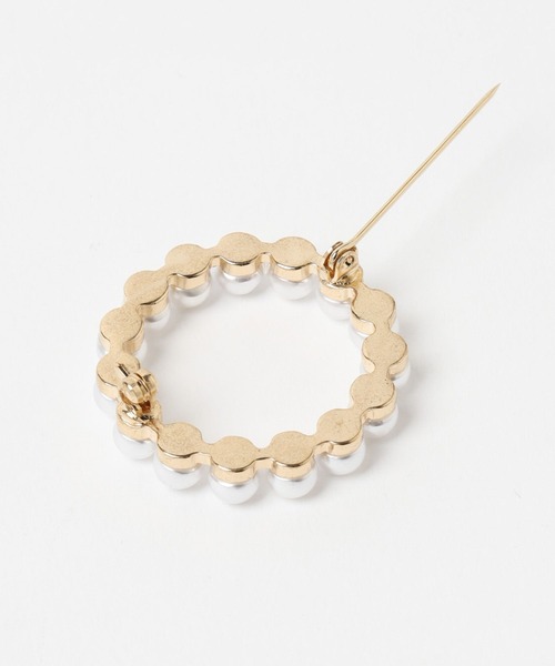 Elura（エルーラ）の「＜2025ceremony＞サークルパールブローチ/252369（ブローチ/コサージュ・レディース・ゴールド/シルバー・ONE SIZE）」の11枚目の写真