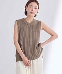 ローゲージニットベスト