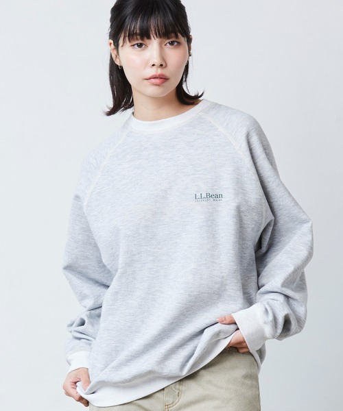 L.L.Bean(エルエルビーン)の「【JAPAN EDITION】ポーテージ・クルーネック・スウェット(スウェット・メンズ・ライトグレー/モスグリーン/アイボリー/ブラック系・SMALL/MEDIUM/LARGE/X-LARGE)」の15枚目の写真