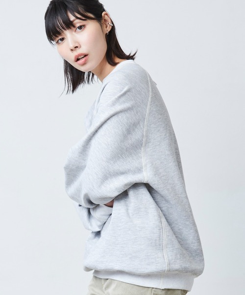 L.L.Bean(エルエルビーン)の「【JAPAN EDITION】ポーテージ・クルーネック・スウェット(スウェット・メンズ・ライトグレー/モスグリーン/アイボリー/ブラック系・SMALL/MEDIUM/LARGE/X-LARGE)」の16枚目の写真