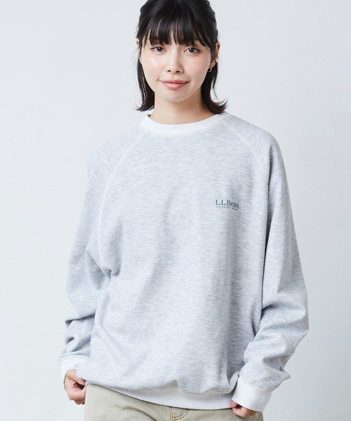 L.L.Bean(エルエルビーン)の「【JAPAN EDITION】ポーテージ・クルーネック・スウェット(スウェット・メンズ・ライトグレー/モスグリーン/アイボリー/ブラック系・SMALL/MEDIUM/LARGE/X-LARGE)」の18枚目の写真