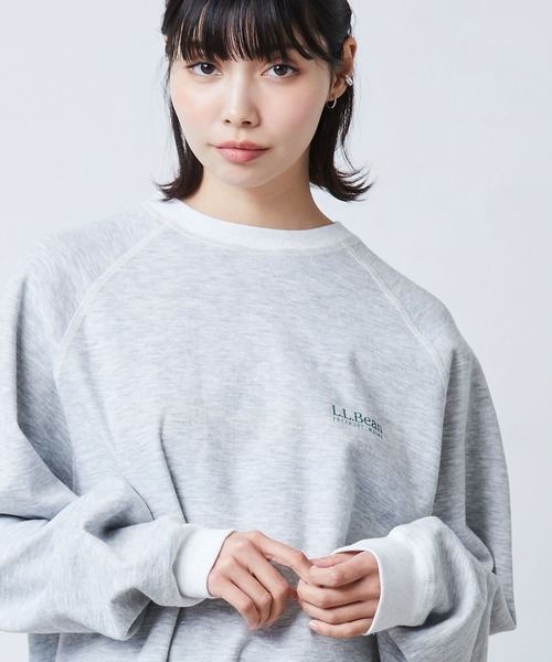 L.L.Bean(エルエルビーン)の「【JAPAN EDITION】ポーテージ・クルーネック・スウェット(スウェット・メンズ・ライトグレー/モスグリーン/アイボリー/ブラック系・SMALL/MEDIUM/LARGE/X-LARGE)」の19枚目の写真