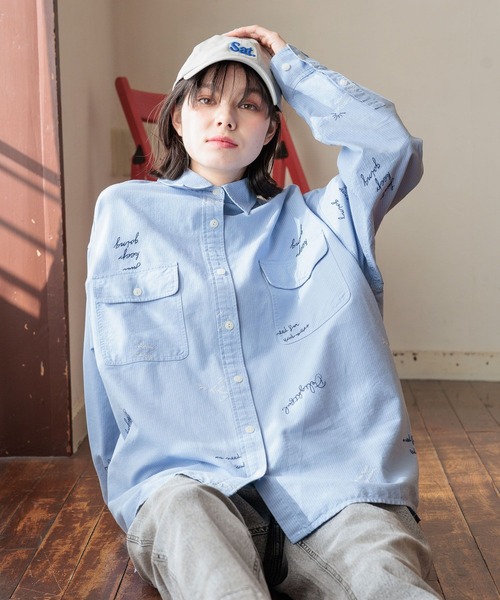 アトリエGG ネルシャツ　ニコちゃん アトリエGG ネルシャツ ニコちゃん GG MADE IN TOKYO.』『GG+KIITI