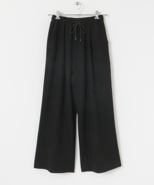 URBAN RESEARCH Sonny Label（アーバンリサーチサニーレーベル）の「タックワイドイージーパンツ（その他パンツ・レディース・ブラック/グレー・36/38）」の10枚目の写真