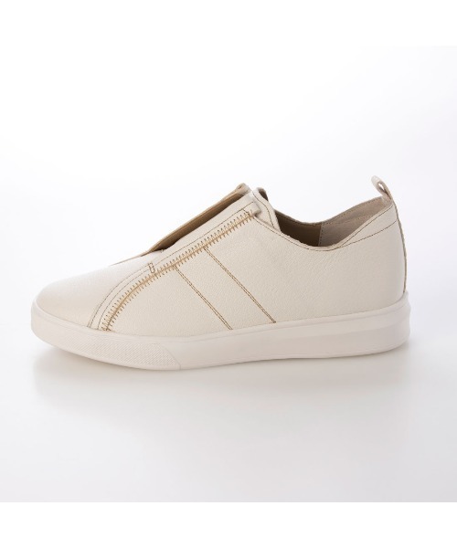 D'ICI(ディッシィ)の「ノーシューレーススニーカー(スニーカー・レディース・アイボリー/ブラック/シルバー系その他・24.5cm/24cm/23.5cm/23cm/22.5cm/22cm)」の4枚目の写真