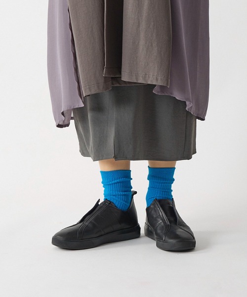 D'ICI(ディッシィ)の「ノーシューレーススニーカー(スニーカー・レディース・アイボリー/ブラック/シルバー系その他・24.5cm/24cm/23.5cm/23cm/22.5cm/22cm)」の14枚目の写真