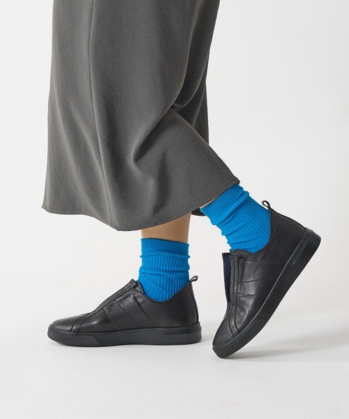 D'ICI(ディッシィ)の「ノーシューレーススニーカー(スニーカー・レディース・アイボリー/ブラック/シルバー系その他・24.5cm/24cm/23.5cm/23cm/22.5cm/22cm)」の16枚目の写真