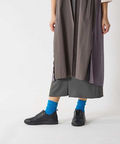 D'ICI(ディッシィ)の「ノーシューレーススニーカー(スニーカー・レディース・アイボリー/ブラック/シルバー系その他・24.5cm/24cm/23.5cm/23cm/22.5cm/22cm)」の17枚目の写真