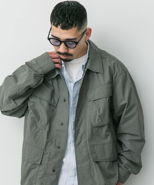 別注』Snow Peak Apparel×DOORS Nylon Tussah Blouson（ブルゾン