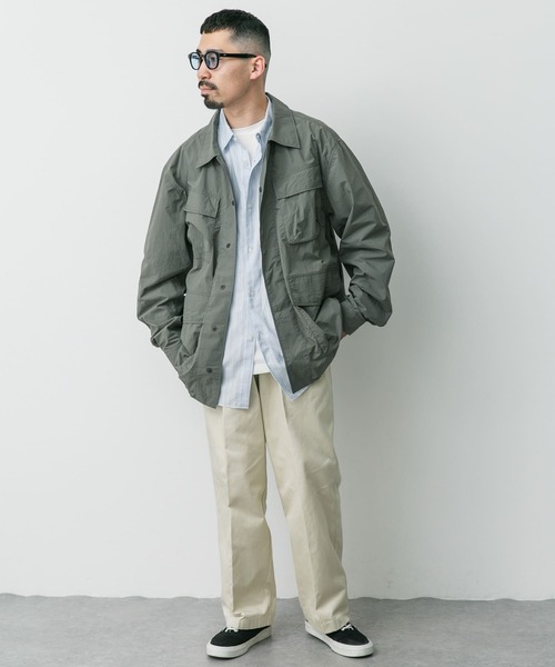セール】『別注』Snow Peak Apparel×DOORS Nylon Tussah Blouson