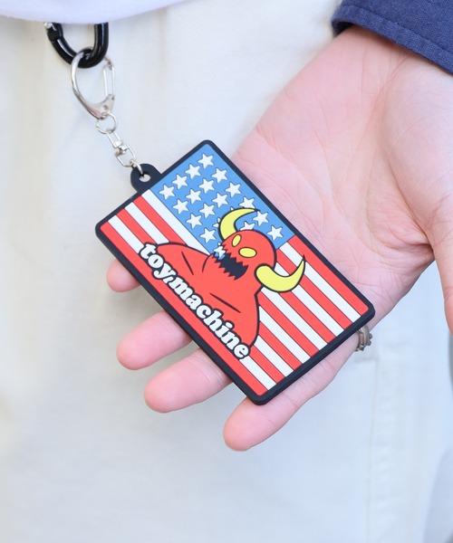トイマシン TOY MACHINE/トイマシーン TM RUBBER KEY CHAIN TYPE-A ラバー