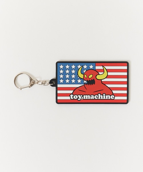 TOY MACHINE(トイ マシーン)の「TOY MACHINE/トイマシーン TM RUBBER KEY CHAIN TYPE-A ラバーキーホルダー(キーホルダー・メンズ・ホワイト・FREE)」の2枚目の写真