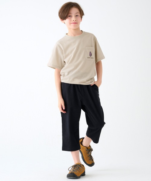 KRIFF MAYER Kid's Collection（クリフメイヤーキッズコレクション）の「ナノカノコポケT(モンスター)（Tシャツ/カットソー・キッズ・グレイッシュベージュ/グリーン/ピンク/ブラック・160/170/120/130/140/150）」の8枚目の写真