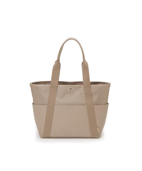 Breath TOPKAPI（ブレストプカピ）の「【Breath TOPKAPI】【TOPKAPI × 藤本美貴さんコラボ】スコッチグレイン 10ポケット トートバッグ L/マザーズバッグ/撥水（トートバッグ・レディース・サンドグレー/ネイビー/ブラック/ベージュ系その他5・FREE）」の4枚目の写真