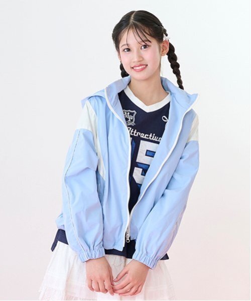 セール】【撥水】切り替えトラックジャケット（ブルゾン）｜mezzo