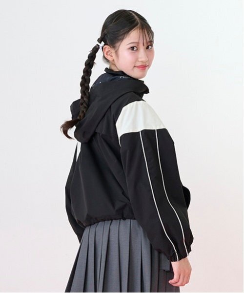 セール】【撥水】切り替えトラックジャケット（ブルゾン）｜mezzo