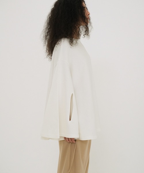 トップス CLANE PONCHO SWEAT TOPS セール】CLANE PONCHO SWEAT TOPS（スウェット）｜CLANE（クラネ
