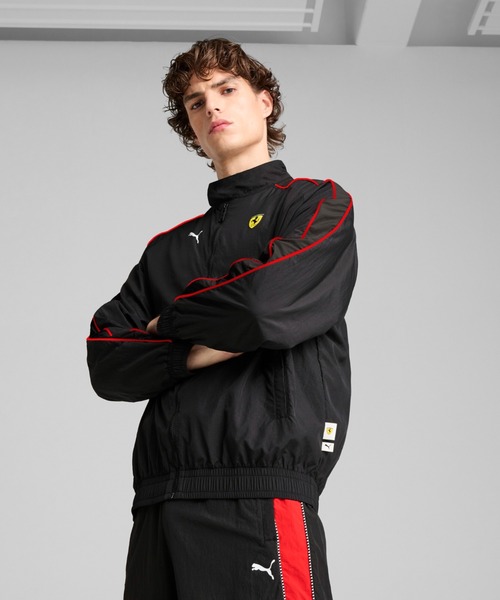 ☆新品タグ付き☆ 非売品　プーマ　フェラーリ　ハーフジップ　ジャケット　F1 PUMA ジャージ プーマ メンズ フェラーリ レース MT7 ジャケット