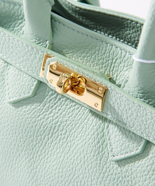 La boutique BonBon（ラブティックボンボン）の「【オウレンティ】ストラップ付キーベルトハンドバッグ（ハンドバッグ・レディース・ピンク/ミント・FREE）」の14枚目の写真